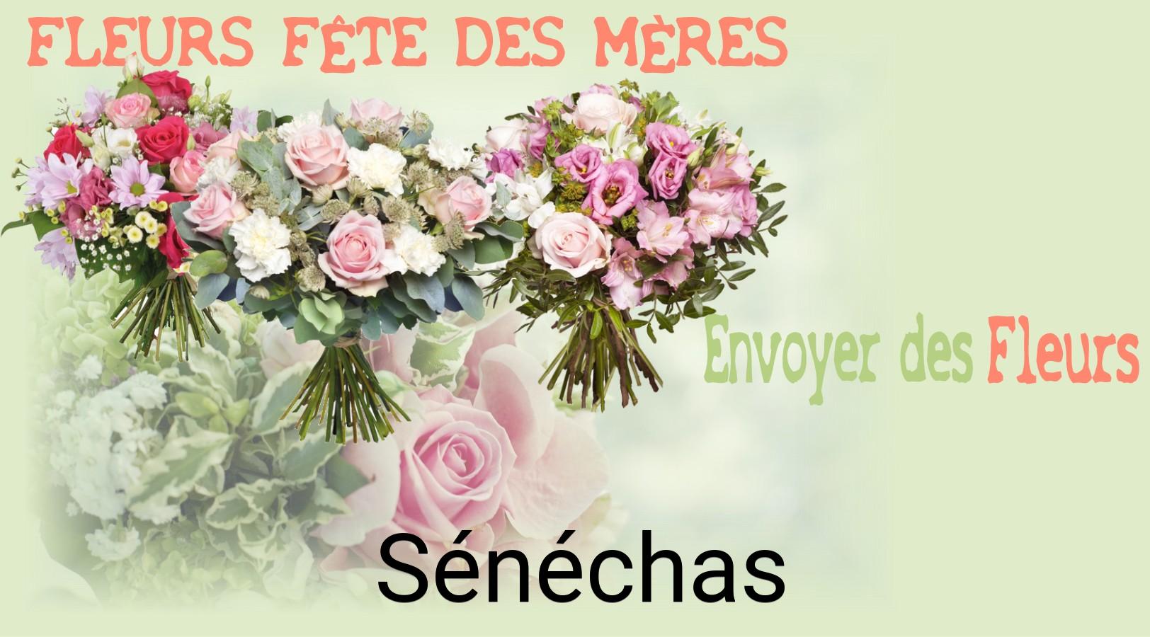 Bouquet de Fête des Mères livré à Sénéchas